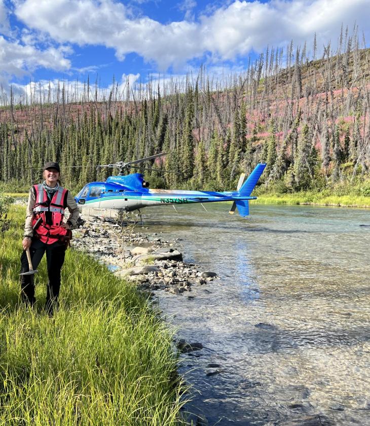 Bryanna Rayhorn says she loved doing something new in a place most people will never see.