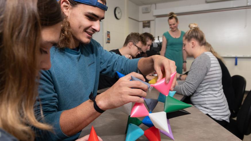 3D math art in class