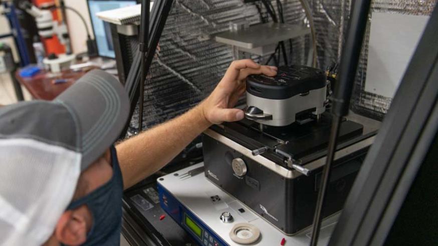 instrumentation in the materials science and engineering center
