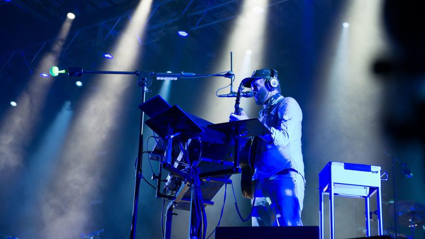 Justin Vernon, Bon Iver at Eaux Claires festival