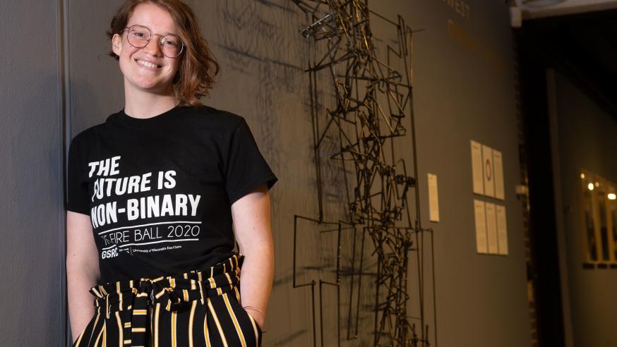 Sarah Jo Ferraro, Foster Gallery intern 2020