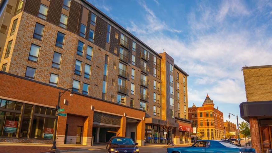 Haymarket Landing exterior 