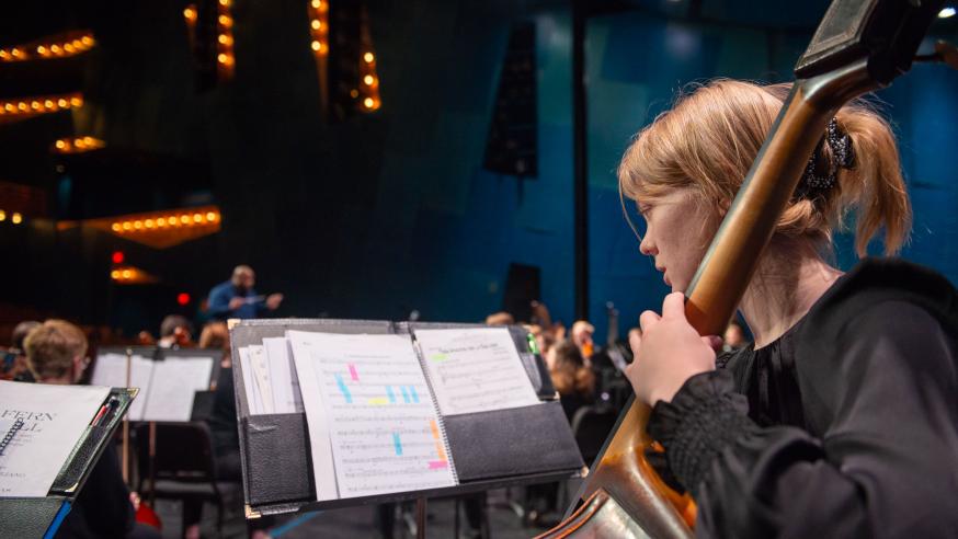 Music performance in Pablo RCU theater