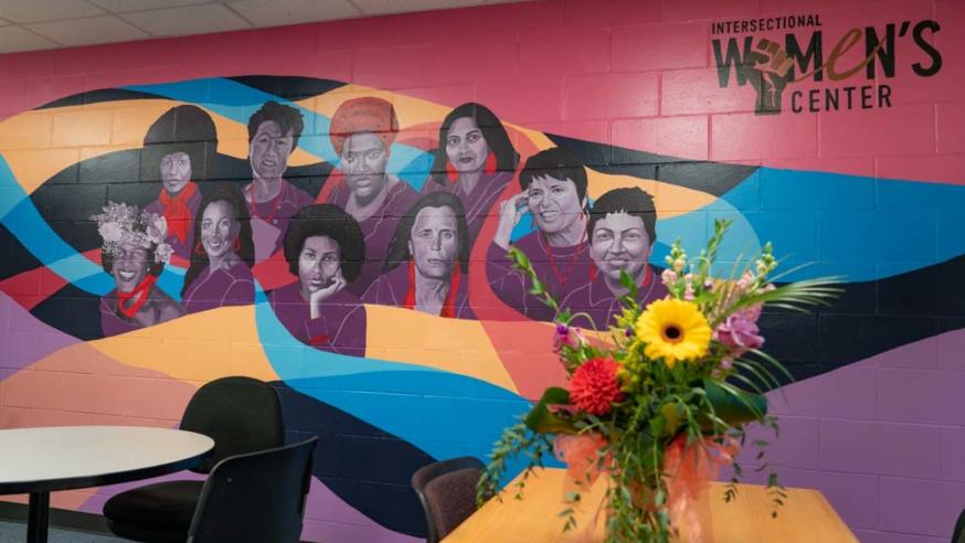 Intersectional Women's Center mural