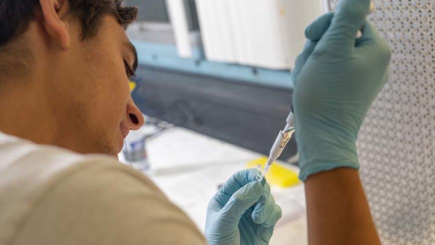 biomedical research lab
