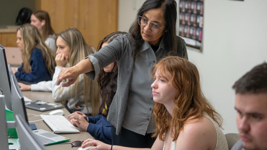 Ganga teaching communicaitons class