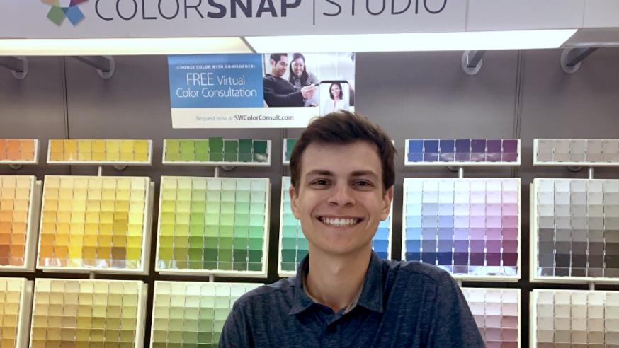 business internship Sherwin Williams paint 2022 