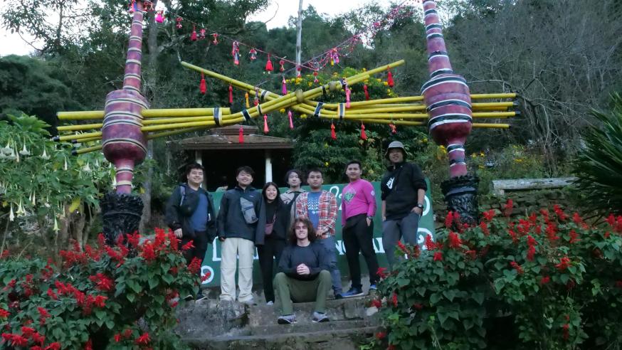 student on 2024 Thailand immersion 