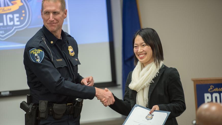 Police dept collaboration with KINS on vest research