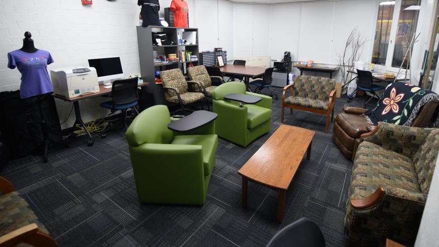 Inter-tribal Learning Center on 1st Floor of Hibbard