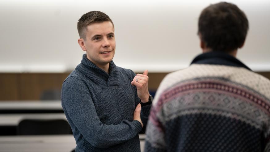 GIS alumnus Wyatt Pajtash