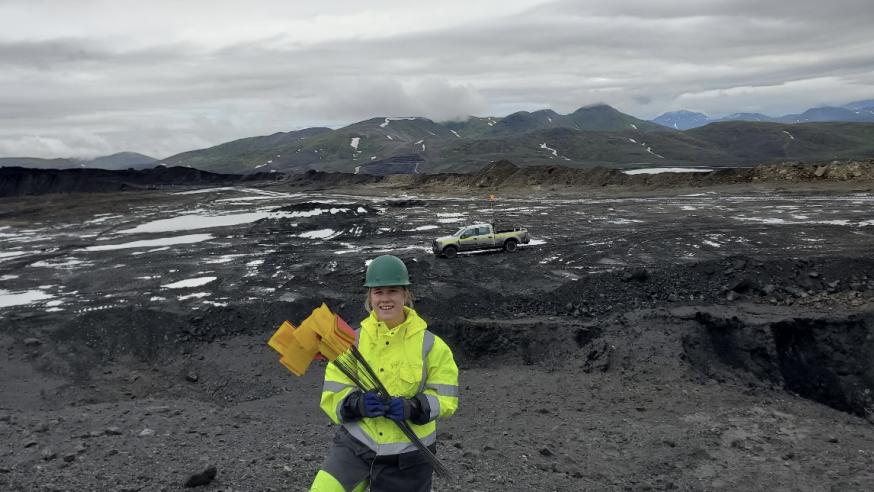 Annabelle Klevann Alaska mining internship
