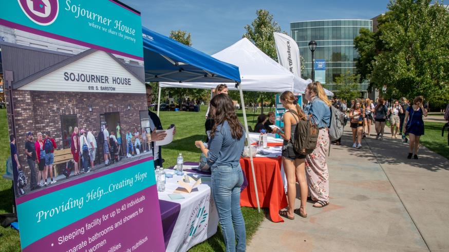 Volunteering Fair on Campus