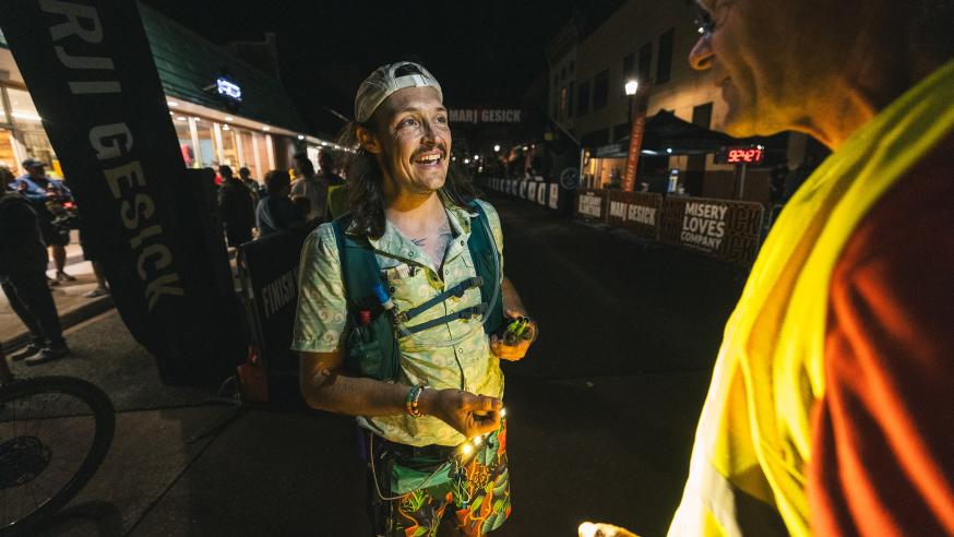 Tyler Edmondson race finish 