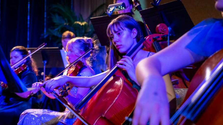 UWEC Symphony Orchestra performs at the Viennese Ball