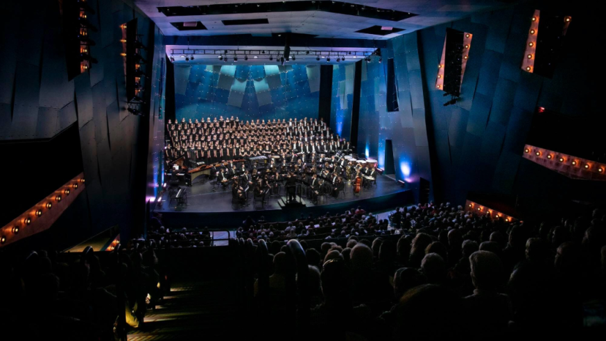 UW Eau Claire Music Department at the 2018 Holiday Concert in at Pablo Center
