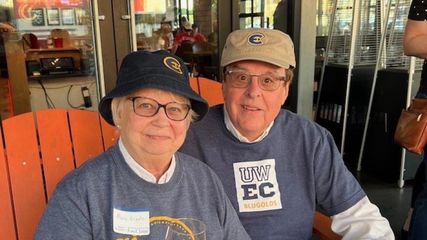 Marie and Daryl Braatz alumni 