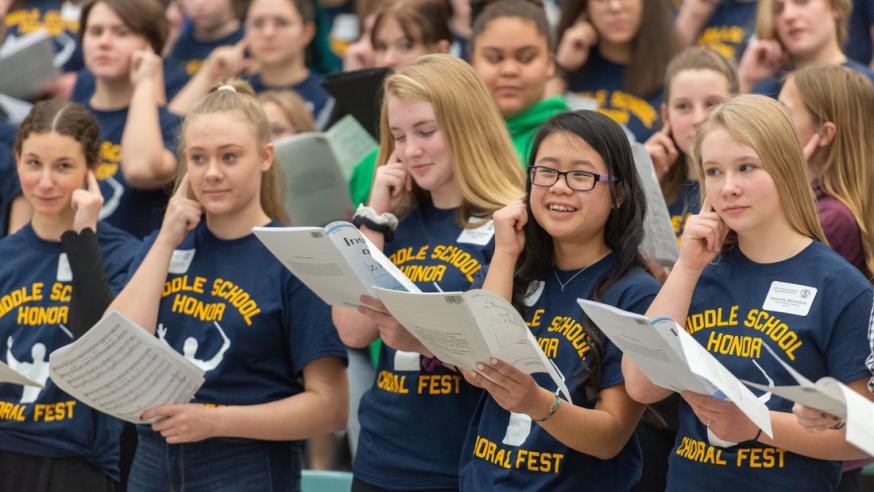 Middle School Honors Choir