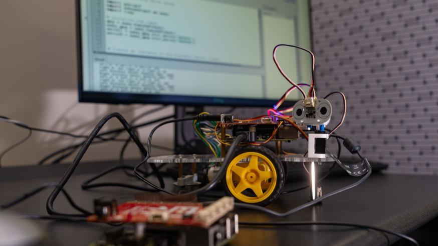 UWEC robotics club robot for MICS