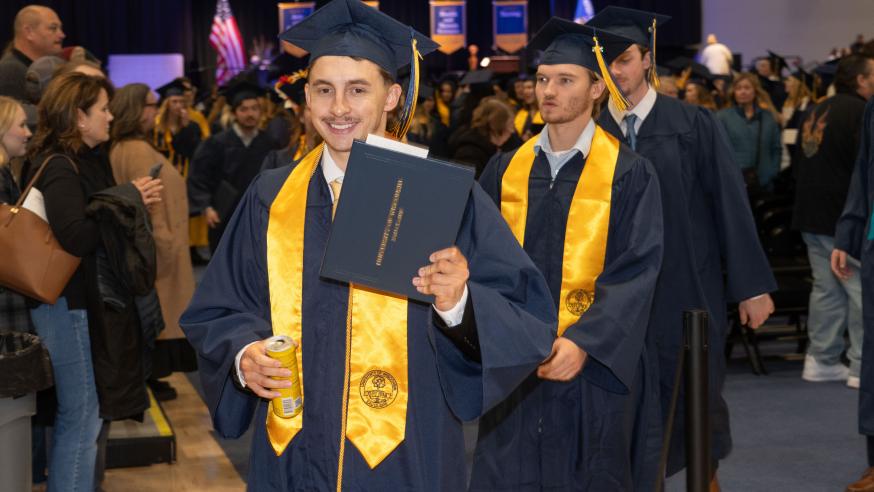 graduate processional Dec. 2025
