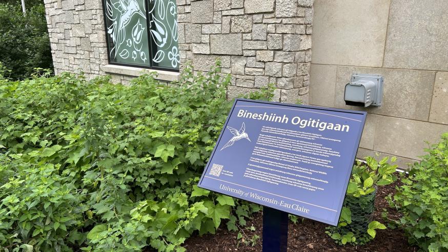 Bird Garden Sign Ojibwe