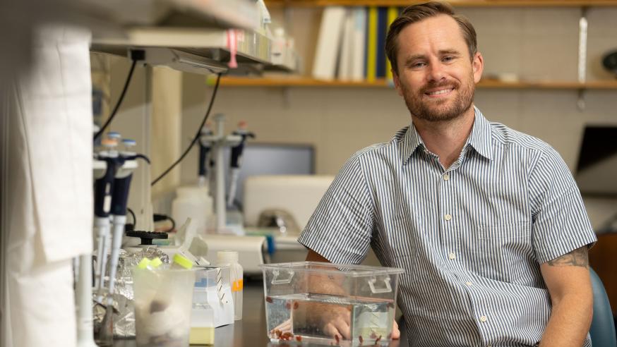 Dr. Nic Wheeler, assistant professor of biology 