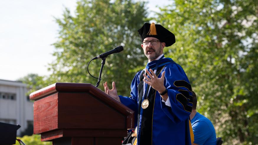Chancellor Ed Martini on Academic Opening Day 2026