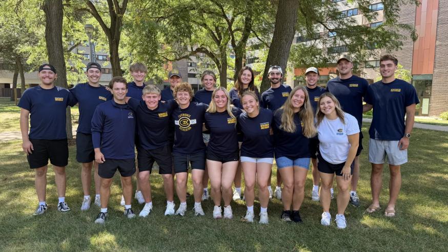 Competitive Sports Staff group picture. 