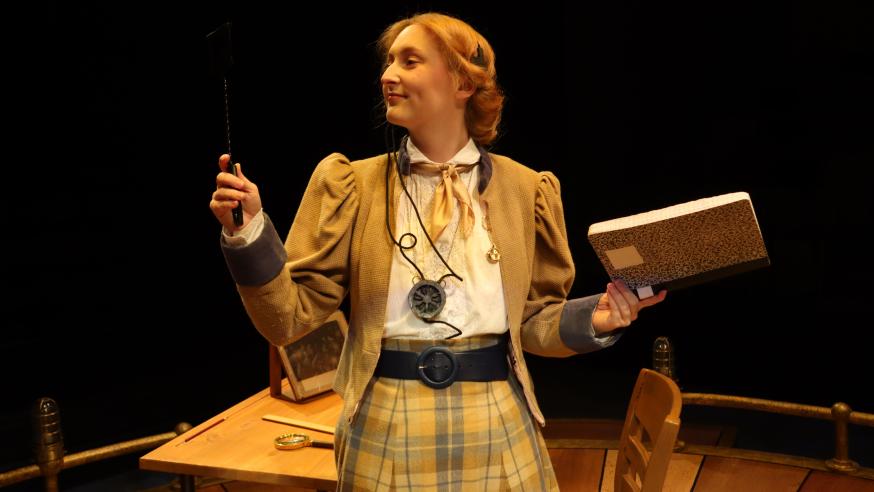 Emily Szymanski  as 1900's scientist Henrietta Leavitt.