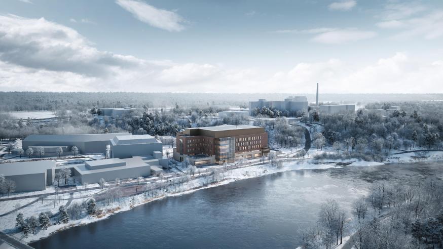 Rendering of UW-Eau Claire Science and Health Sciences Building