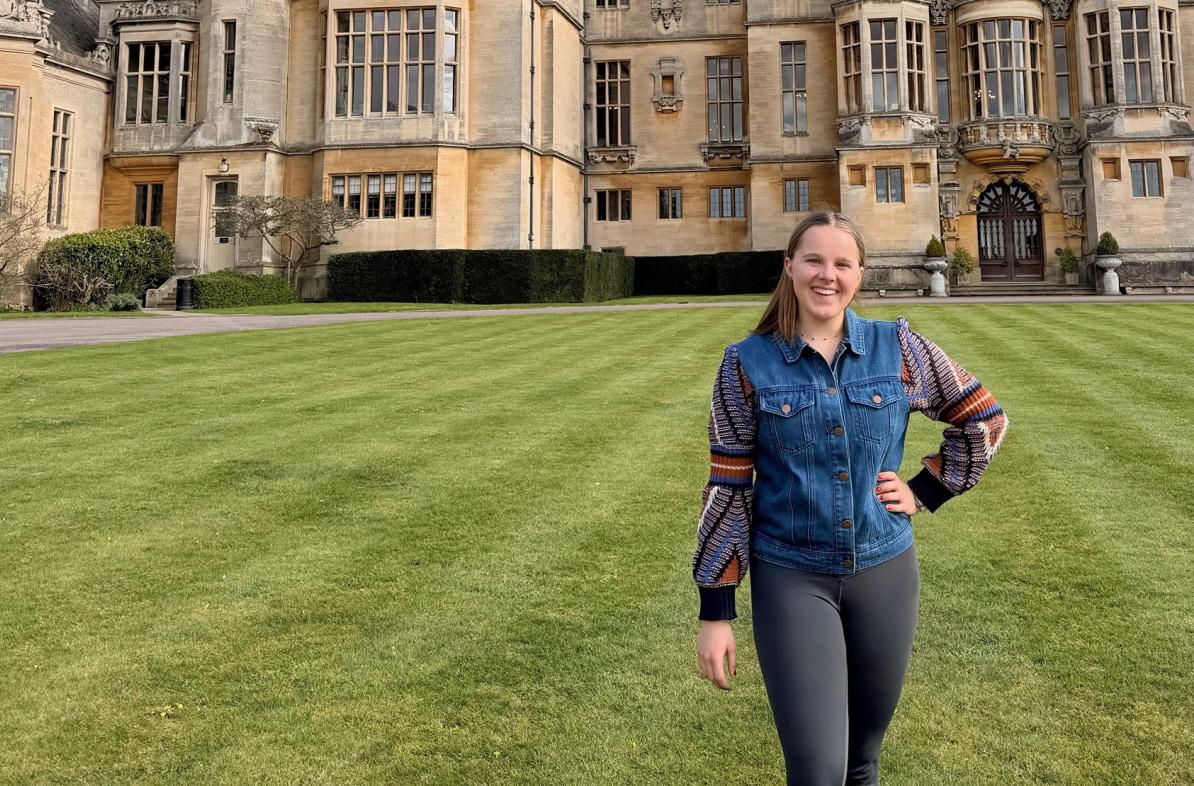 Jadyn Hartwig at Harlaxton UK
