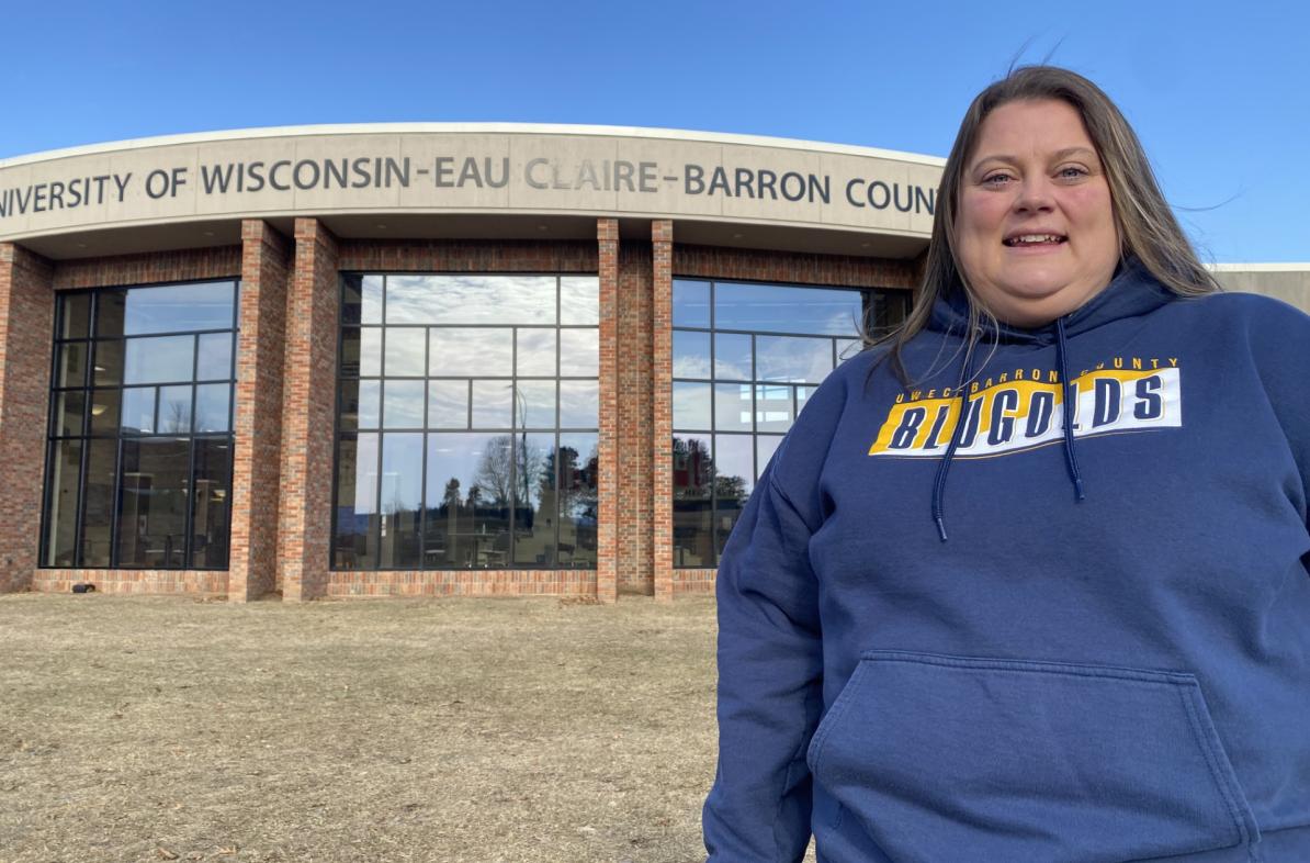 Ashley Kilcoyne UW-Eau Claire - Barron County graduation feature