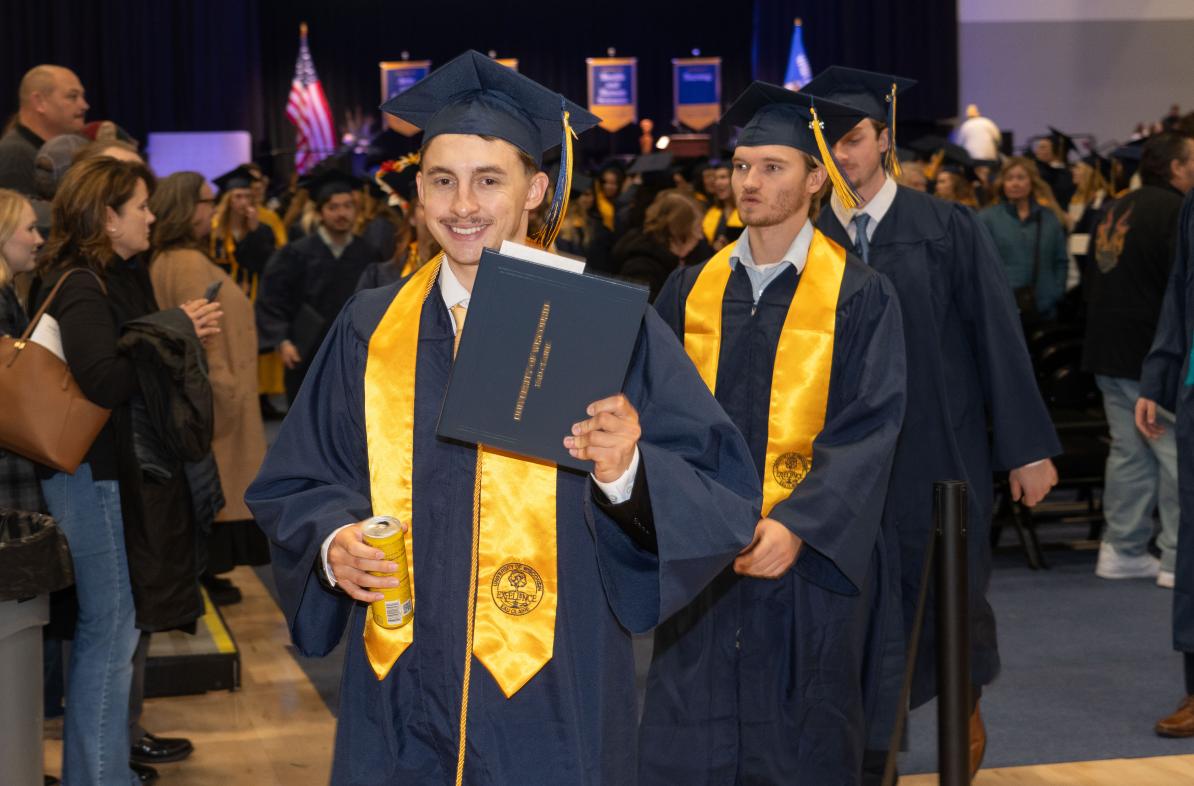 graduate processional Dec. 2025