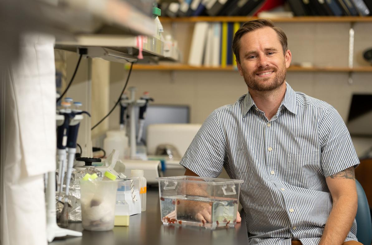 Dr. Nic Wheeler, assistant professor of biology 
