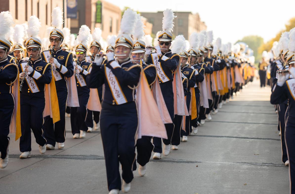 BMB Marcing in parade