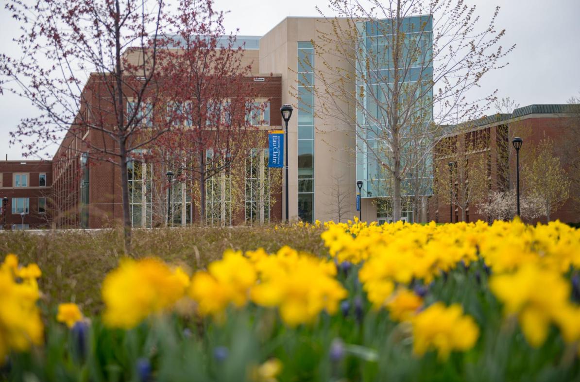Centennial with daffodils