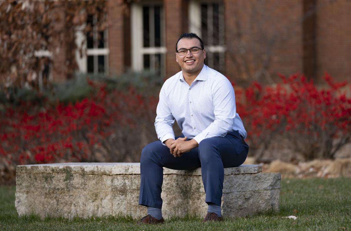 Ricky Ruel, '21 social work grad