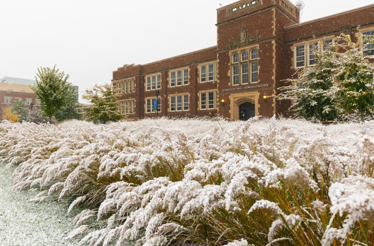 Schofield after fall snow