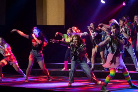 singers on stage at cabaret