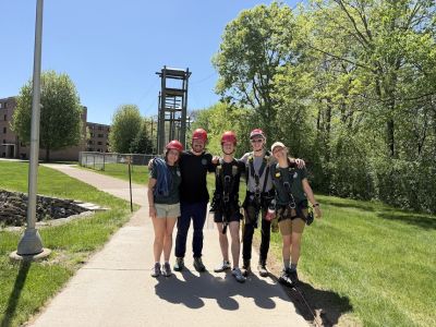 ropes course staff