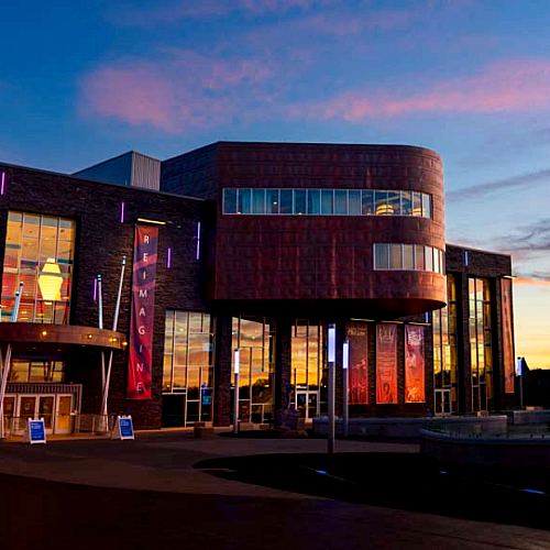 2021 Pablo Center sunset Haymarket Plaza